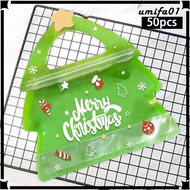 [ 50 X Christmas Gift Bags, Christmas Gift Bags, Gift Bags for Holidays, Birthdays, Kids, Decoration