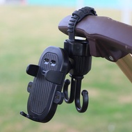 Baby Stroller Multifunctional Hook Two-in-One Mobile Phone Holder Electric Car Hook Walking Baby Car