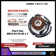 AEROX 155 V1 V2 STATOR ASSY ( LONG CABLE ) B63-H1410-11 YAMAHA