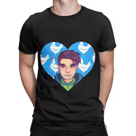 Stardew Valley Shane Novelty 100% Cotton T-Shirt Stardew Valley Tops Tees For Men