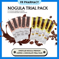 TRIAL PACK - SWEETLAB NOGULA CAFFE PREMIUM COFFEE & NOGULA BELGIAN CHOCOLATE (STICK SACHET).