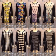 8062 long blouse / baju borong murah