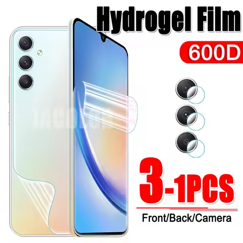 1-3PCS Hydrogel Film For Samsung Galaxy A54 A34 A53 A52 A52s A33 A32 4G 5G A 54 34 33 5 G Water Gel 