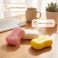 Soft Squeaky Soap Relieves Stress Slow Squeaky Toy Extremely Soft Toy Soap Pressing And Toy F5b7