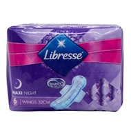 Libresse Maxi Night Wings (32cm x 6's)