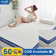 MUYU  [Ready Stock] Mattress Latex Foldable MatressThicken 9cm Soft Tatami Topper Mattress Single/Qu