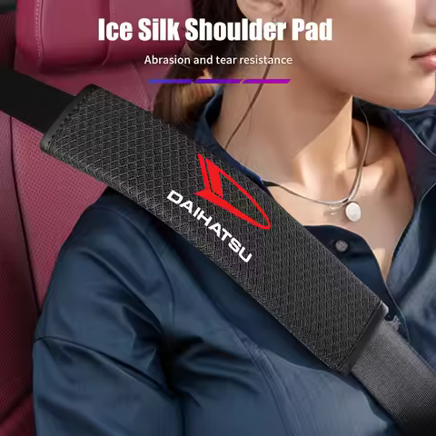 Auto Seat Belt Shoulder Pad Car Accessories Storage For Daihatsu Terios Sirion Mira Materia Rocky YR
