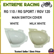 Suzuki RG110 RG 110 RG S RGS RGV120 RGV 120 Legshield Cap Leg Shield Main Switch Cover Milk White Ca