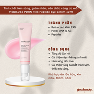 Tinh chất làm sáng giảm nhăn săn chắc vùng da mắt MEDICUBE PDRN Pink Peptide Eye Serum 30ml
