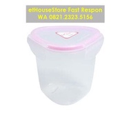 Delicia Delicia Triangle Food Container 600ml - Pink