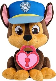 Just Play Paw Patrol Valentines Large Plush Chase, Kids Toys for Ages 3 Up