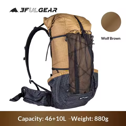 3F UL GEAR QiDian Pro Backpack Waterproof Outdoor Camping Pack Hiking Bag Climbing Qi Dian UHMWPE Ul