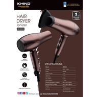 Khind 2000W Hair Dryer with Ionizer HD2022