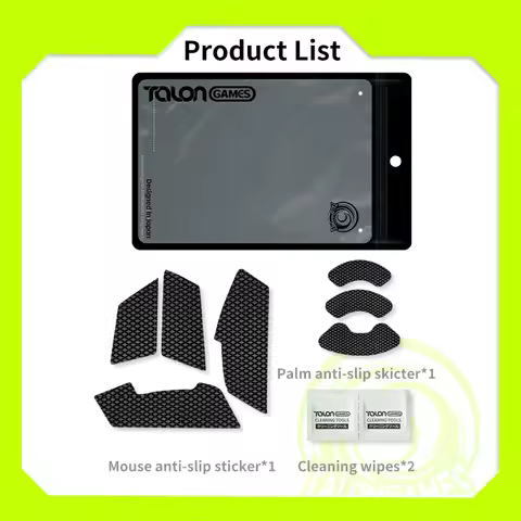 TALONGAMES Mouse Grip Tape Handmade Sticker Non Slip Suck Sweat For Logitech G102 / G203 / GPRO Wire