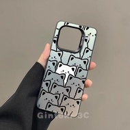 Oneplus 12 12R 11 10T Casing Oneplus Nord 3 5G Case Acrylic Hard Casing Metal-like Cute Cats Kitten 