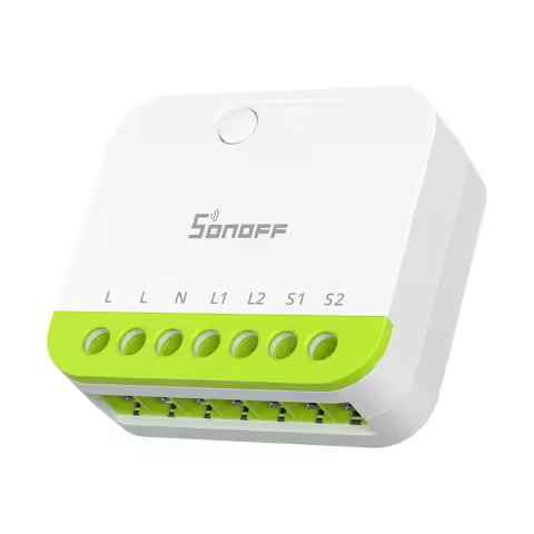 SONOFF MINI-ZB2GS MINI DUO 2-Gang Zigbee Smart Switch Zigbee Signal Booster Smart Home Remote Contro