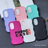 SAMSUNG A36 SAMSUNG A56 CASE MACARON WAVE COLOR SOFT CASE WAVE SAMSUNG A36 SAMSUNG A56 G02