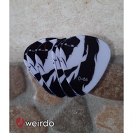 Unique guitar pick Joker joker face/ 0.86mm, 4 pcs