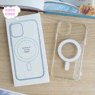 Clear Case Magnetic Wireless Charging Phone Rechargeable Cover iPhone 14 Pro Max 13 12 11 12 mini 13
