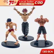 GEEBON Anime Hanma Baki Figure Decor Attack On Titan Jack Erlang Figurine Collectible Model Toy 22cm