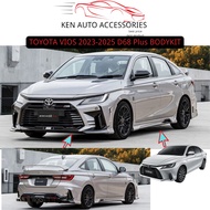 TOYOTA VIOS 2023-2025 D68 Plus BODYKIT ABS MATERIAL