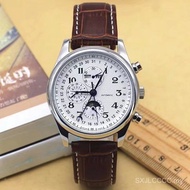 2025 Fashion Sports Fashion Sports Langjia Famous Craftsman October Phase Watch Men Fully Automatic 