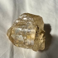 西藏 喜馬拉雅 彩虹皮浮生白水晶簇 老皮老靈魂