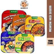 MGWOW NASI SEGERA - Ayam Masak Merah/Rendang Ayam/Ramen Dakgalbi/Asam Laksa/Ramen Korea 190G | 230G