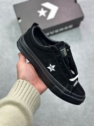 Converse x MADNESS 聯名五角星黑武士絨皮板鞋 35-44
