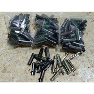 End Aglet Imported shoeTALI 100 pcs end aglet/ end shoeTALI iron pantsTALI