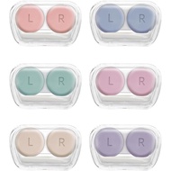 Vastsoon Contact Lens Case, Pack of 6 Portable Contact Solution Soaking Case with Contact Lens Appli