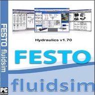 FESTO FluidSIM v4.5d Plus v1.70 Hydraulics Software Simulation Circuit Pneumatic & Hydraulic