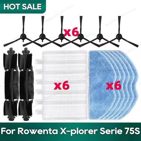 Compatible For Rowenta X-plorer Serie 75S RR8577WH, 75 S+ RR8587WH, Rowenta X-plorer S135 S135+ / S1