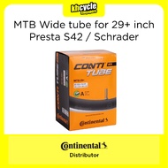 Continental MTB Wide tube for 29+ inch MTB tires Presta S42 / Schrader Black 29x2.6/2.8