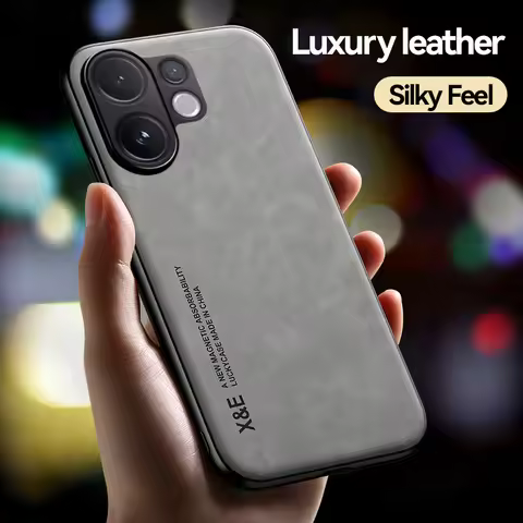 Fashion Leather Funda for VIVO V60 Case Ultra Thin Car Magnetic Protection Cover for VIVO V60 Capa