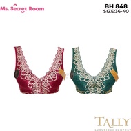 KATUN TALLY BRA BH 848 I WIRELESS I SIZE 36 - 40 I CUP C (BH FAT COVER) I THICK FOAM BOTTOM I 4 HOOK