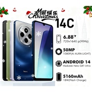 【RedMi14C】✅Storage: 8+256G  provide warranty| Shipped locally in Malaysia| long battery life