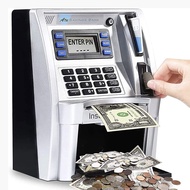 ATM Piggy Bank for Real Money ATM Savings Bank for Kids Boys Adults Toy Mini Black ATM Machine ATM S