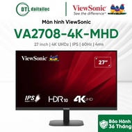 Viewsonic VA2708 MHD Monitor 27 inch UHDz IPS 60Hz 4ms | Genuine Genuine |