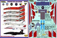 Fightertown Decals 1/48 QF-4B/N F-14A/D F/A-18F 戰機 水貼_48094