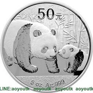 中國金幣 2011年熊貓銀幣紀念幣 5盎司銀幣【集藏錢幣】