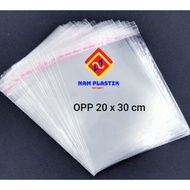 OPP Plastic 20 x 30 cm OPP Plastic/ 20x30 / per 100 sheets Plastic Packaging/ OPP Packing Plastic/