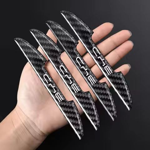 4Pcs Car Door Sticker Protector Strip Edge Guards For BYD Dolphin 2023 EV Atto 3 Tang F3 E6 Dmi Yuan