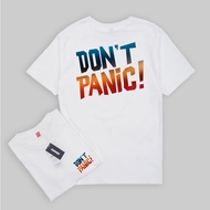 Zirdigo Kaos Distro Don't Panic debe Short Sleeve Print Quality 245 Unisex Clothes