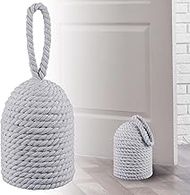 Decorative Door Stop Rope Door Stop with Handle 4.72 ''d x 11.42''h 5.4lb Heavy Weight Stoppers for 