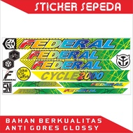 BICYCLE STICKER - FEDERAL BICYCLE STICKER SET - 02 - SAHILA STICKER