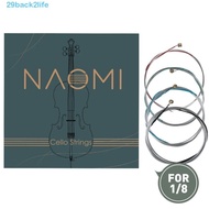 BACK2LIFE 1 Set Fiddle String, G D a & E Strings Replacement Naomi Violin String, Violin Accessories