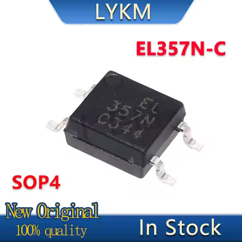 10-100/Piece New Original EL357N EL357N(C)(TA)-G SOP4 transistor output optocoupler chip In Stock