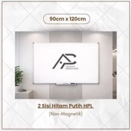 Whiteboard and Blackboard 90x120 HPL