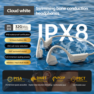 POLVCDG-X7 IPX8 Waterproof Original High Quality Bass Wireless Earbuds Sports Headphones Bone Conduc